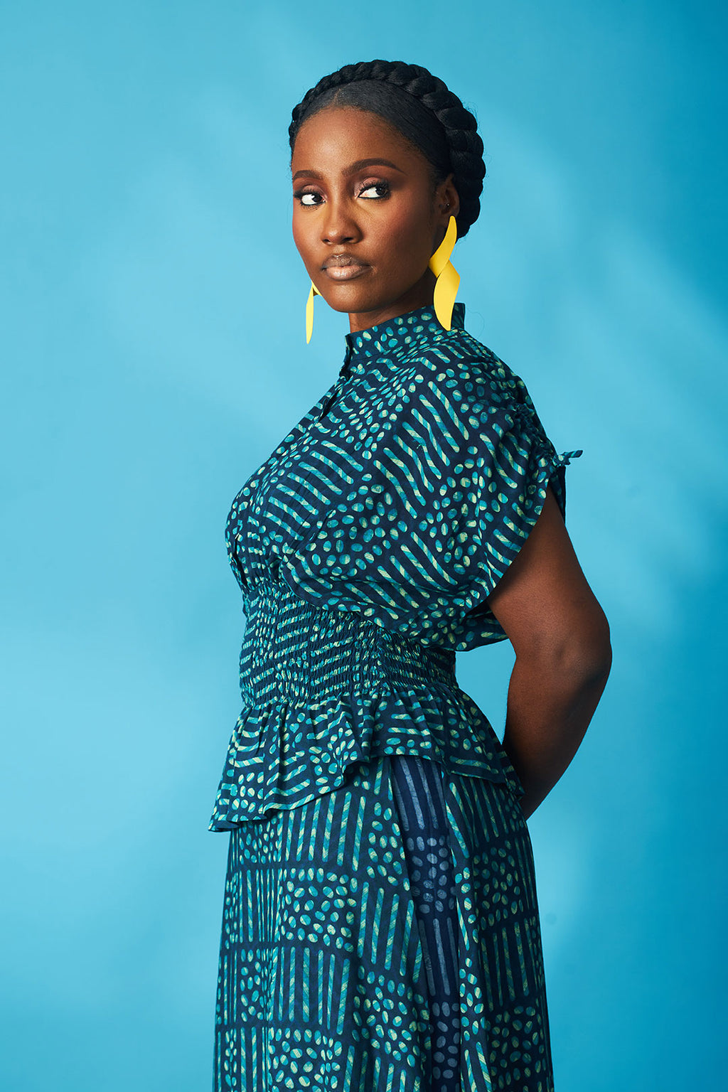 Kwelaku Jelly Smocked Blouse