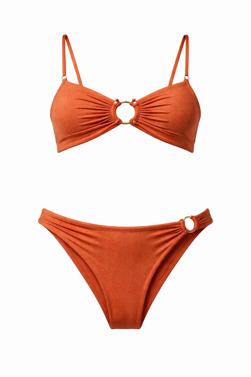 Cocora Shop  Bikini Set in Terracotta Shimmer