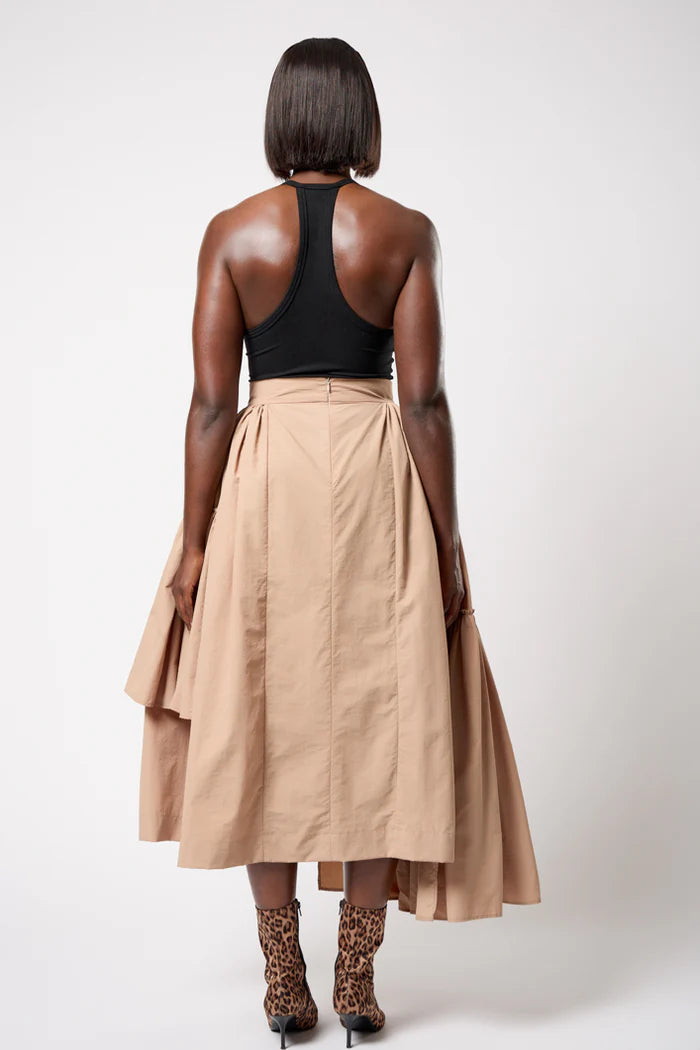 The Kemist Calais Asymmetric Wind Breaker Skirt