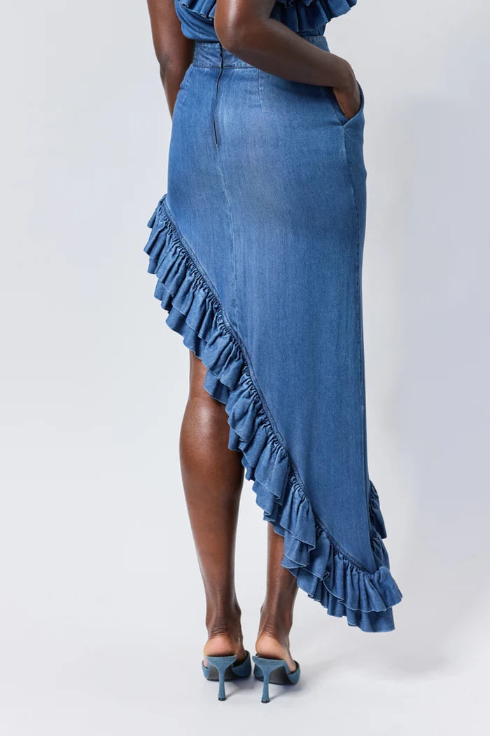 The Kemist Dalian Asymmetric Skirt