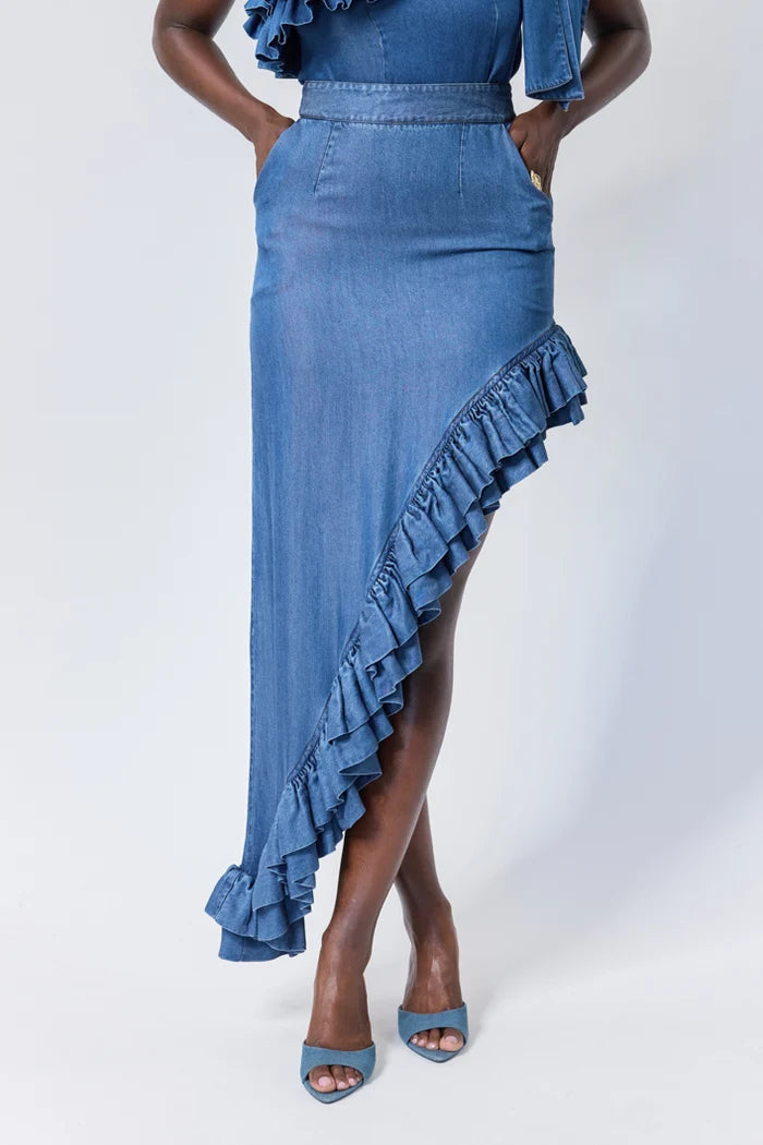 The Kemist Dalian Asymmetric Skirt