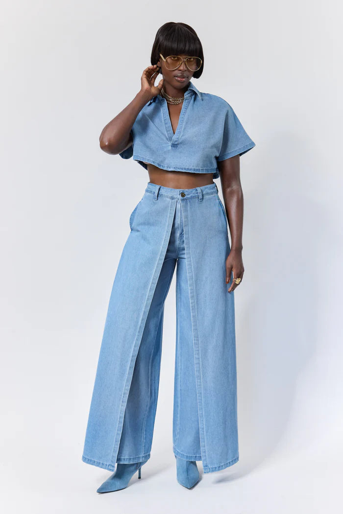 The Kemist Davenport Denim Top
