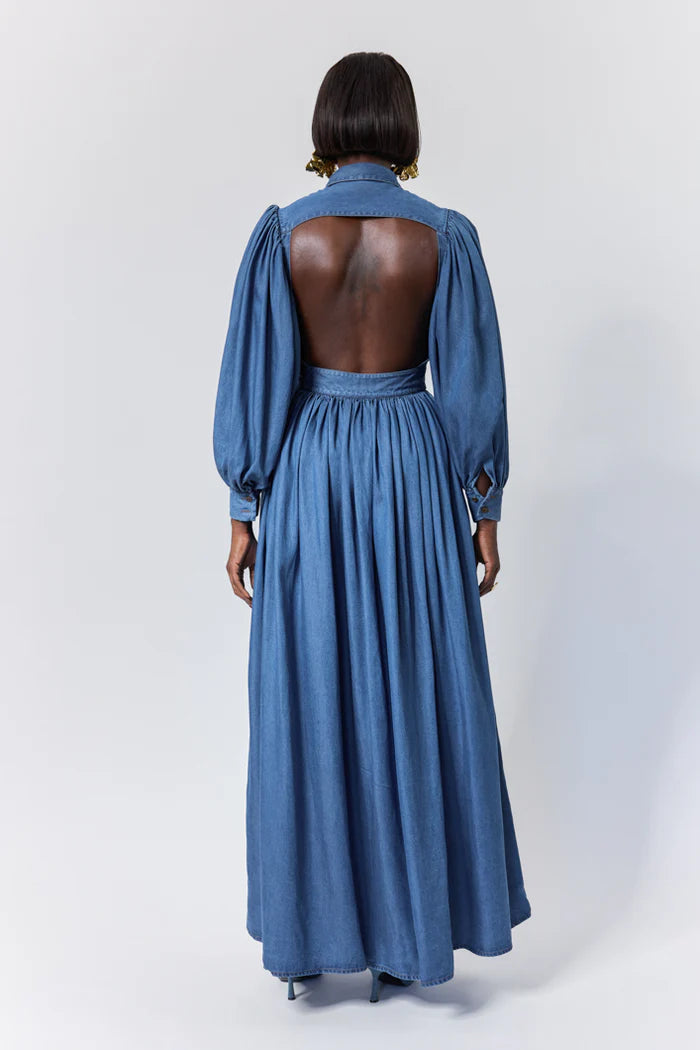 The Kemist Dheli Blackless Shirt Dress