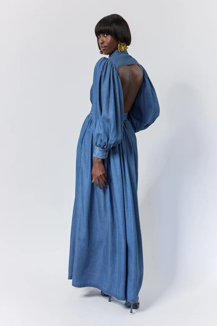 The Kemist Dheli Blackless Shirt Dress