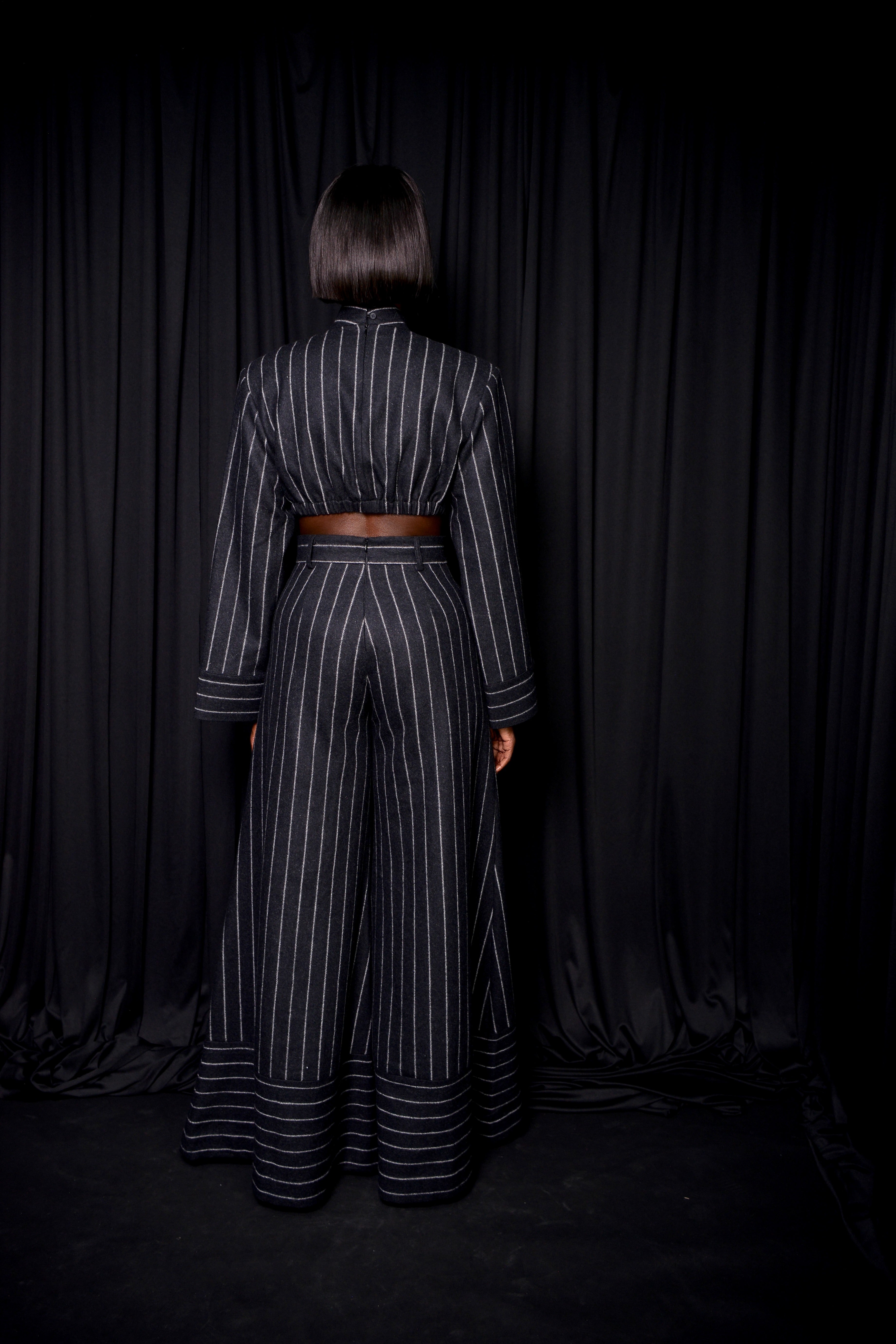 The Kemist Highbury Chalk Stripe Top