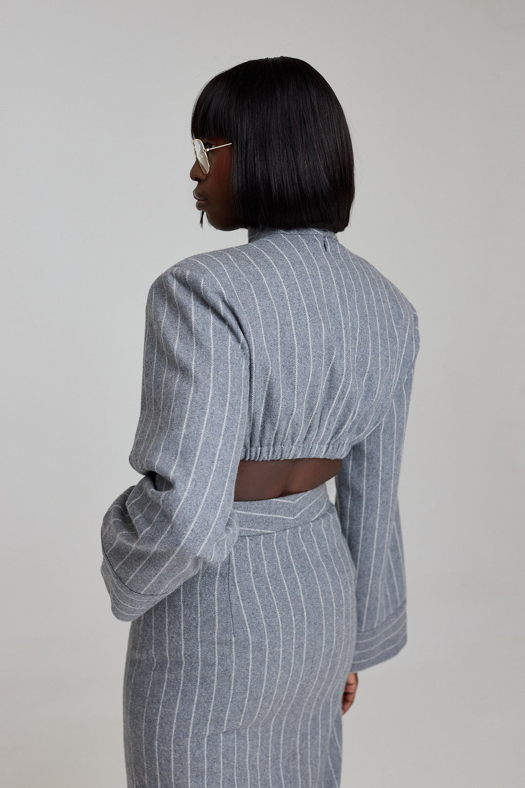 The Kemist Highbury Chalk Stripe Top