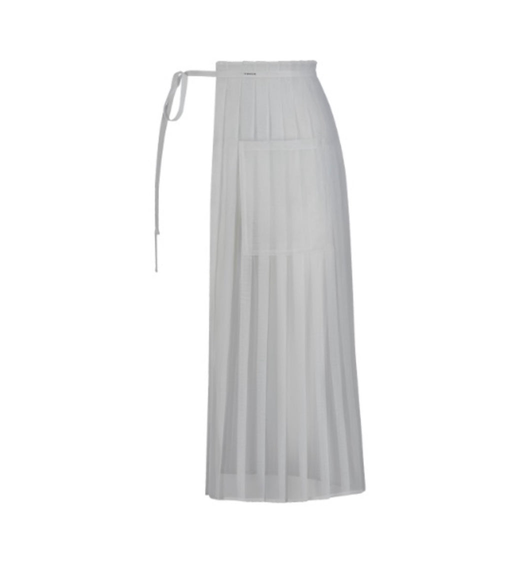 Troa Long Banchi Pleats Apron