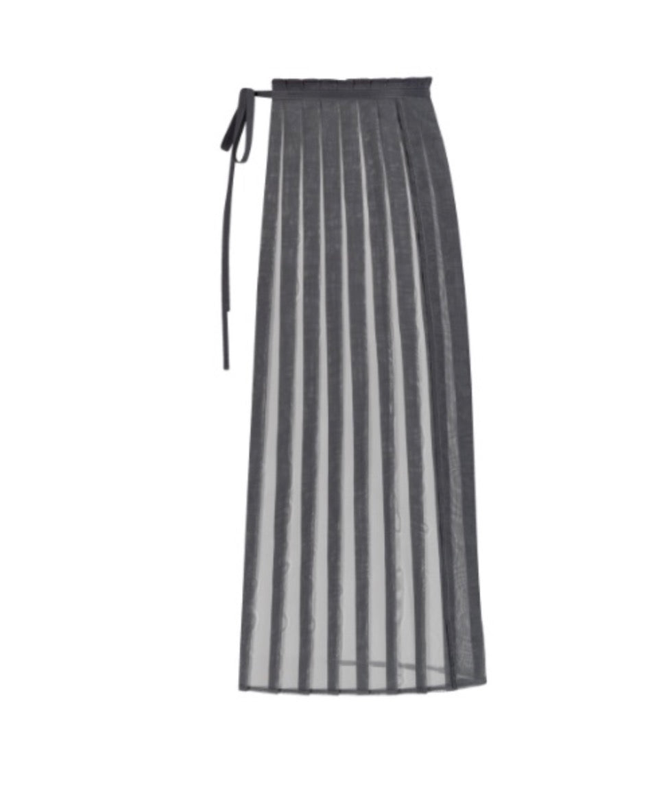 Troa Long Banchi Pleats Apron