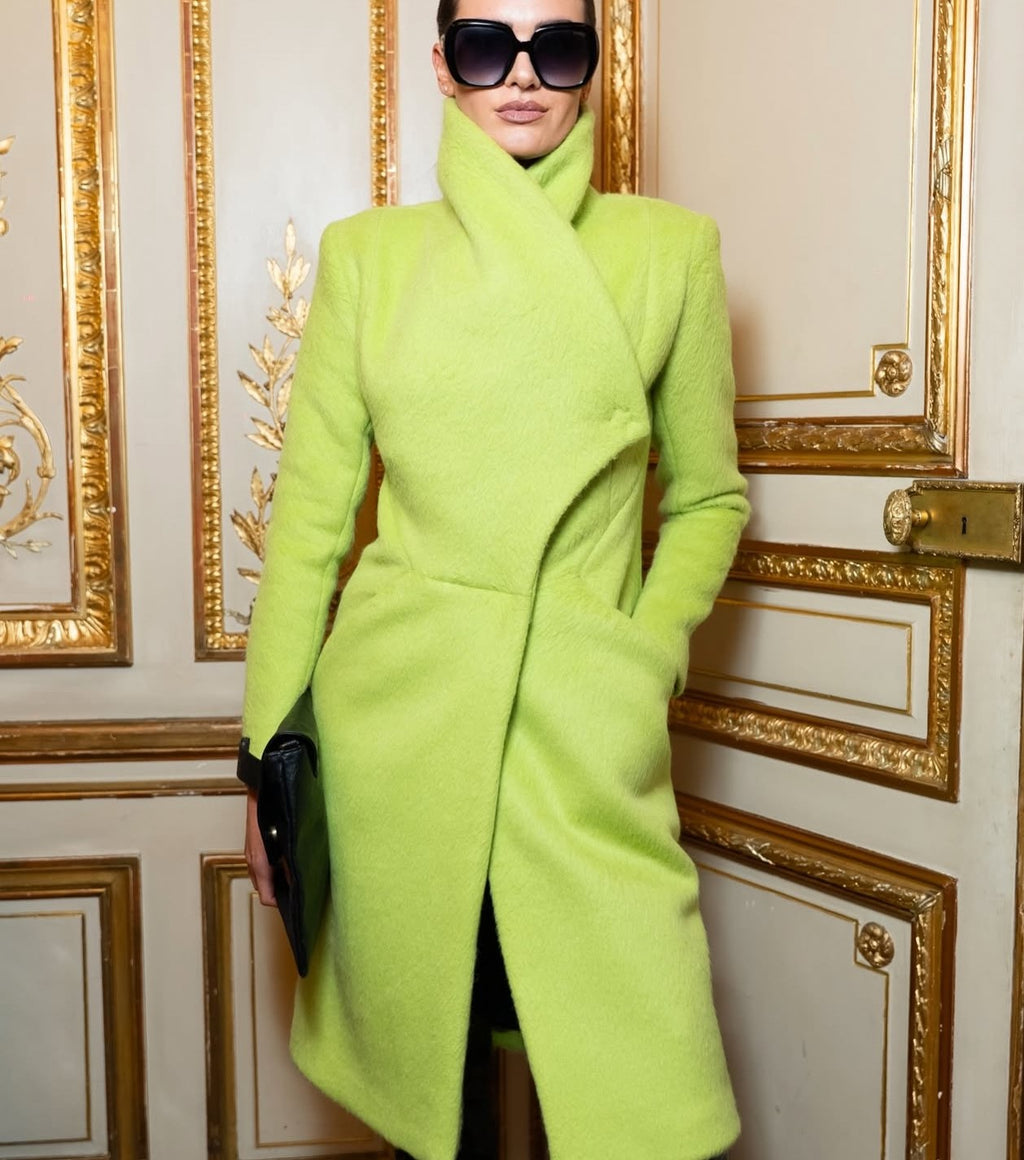 Rita Malo Acid Green Coat