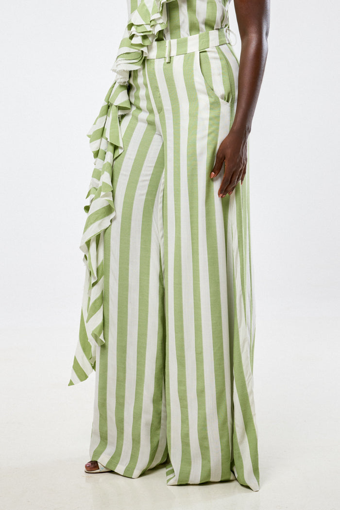 The Kemist Luca Stripe Zide Pants