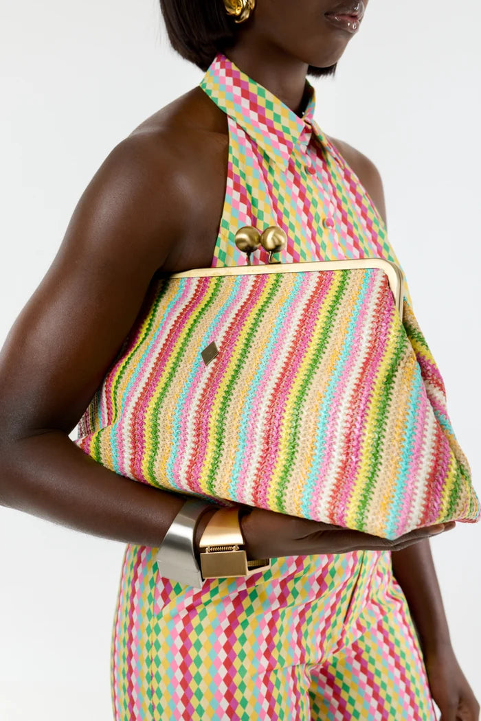 The Kemist Odense Cluth Raffia Multicolour