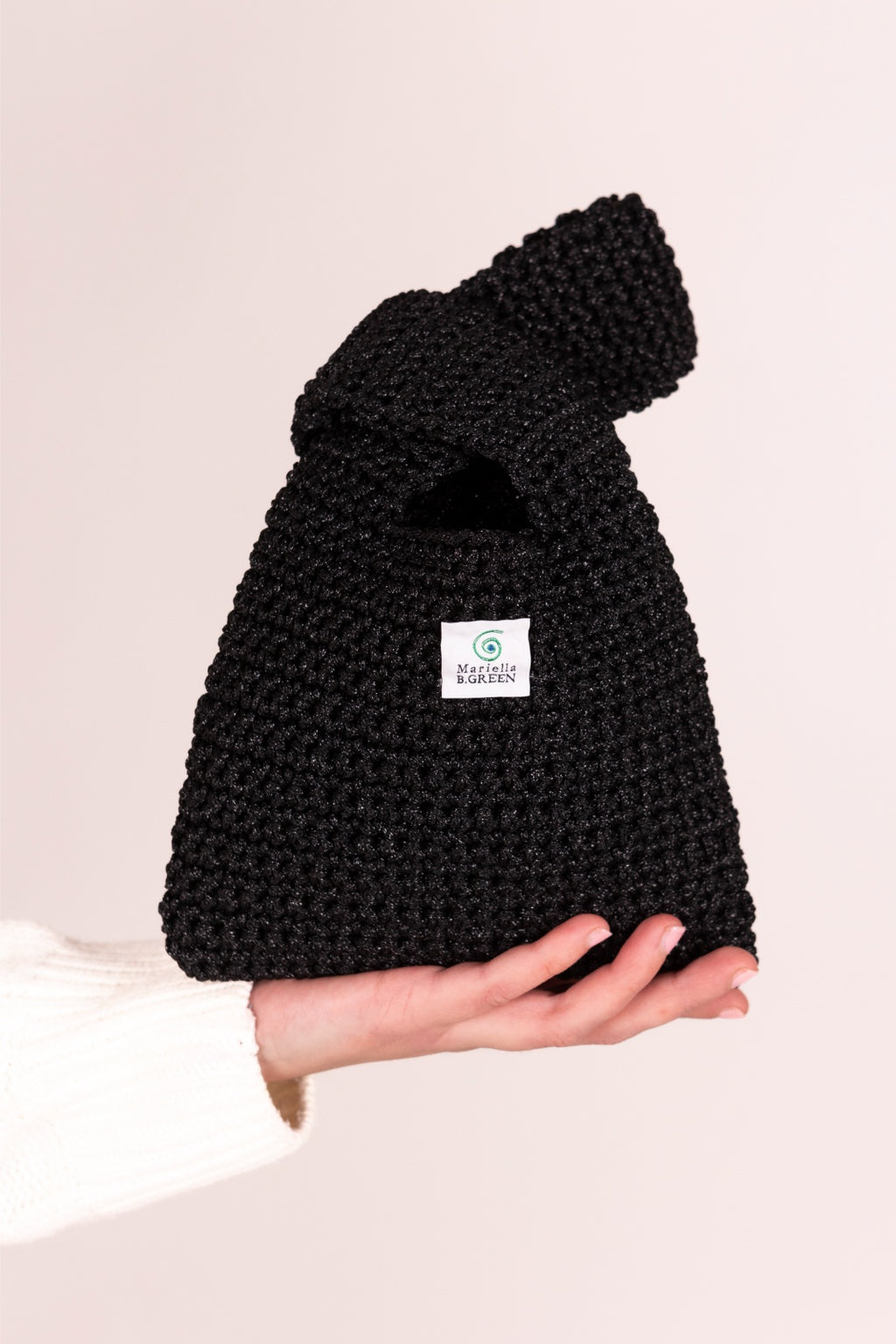 Mariella B.Green Crochet Handbags
