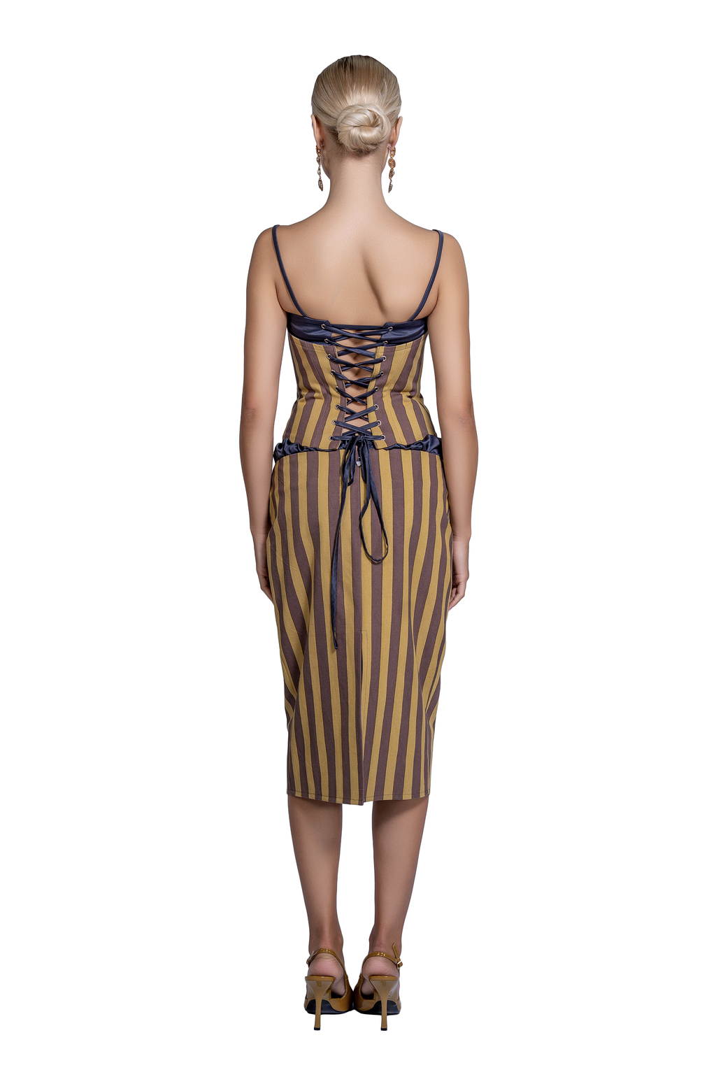 28Natelier The Striped Corset