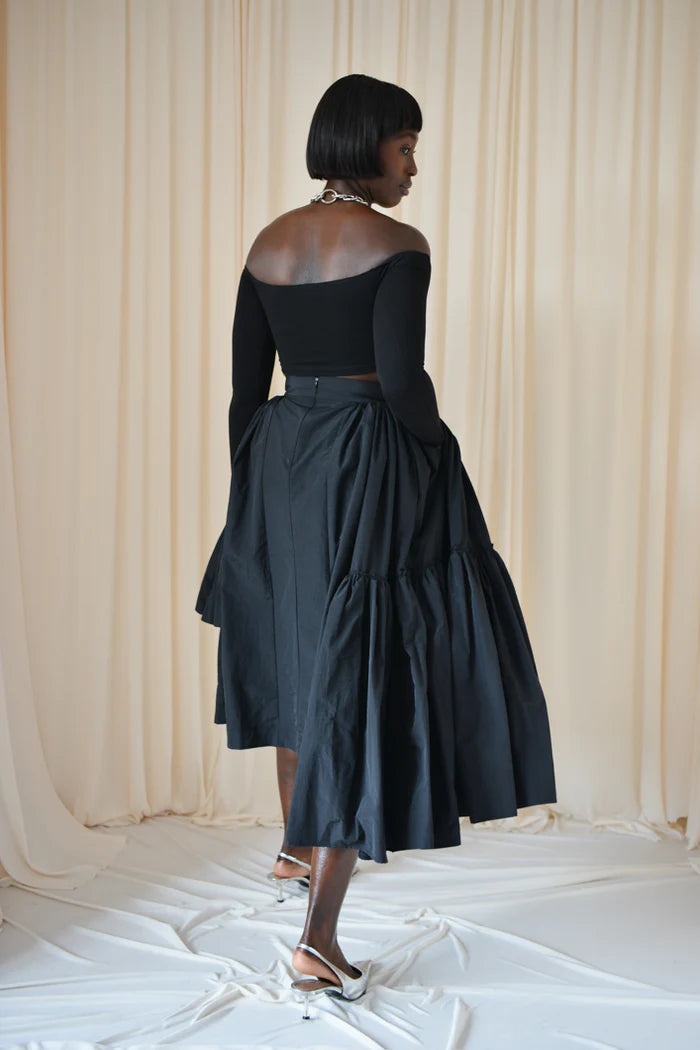 The Kemist Calais Asymmetric Wind Breaker Skirt