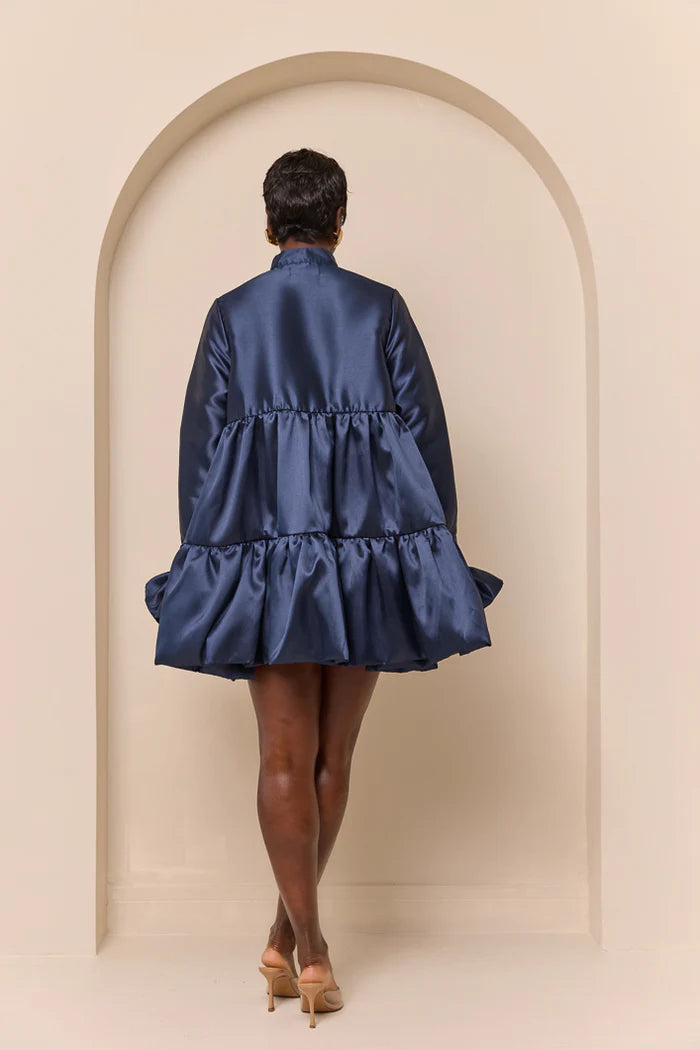The Kemist Ravenna Shirt Dress in Navy