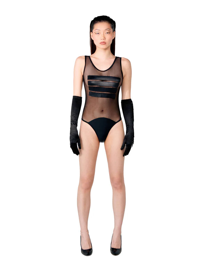 Ruko B Stripped Swimwear