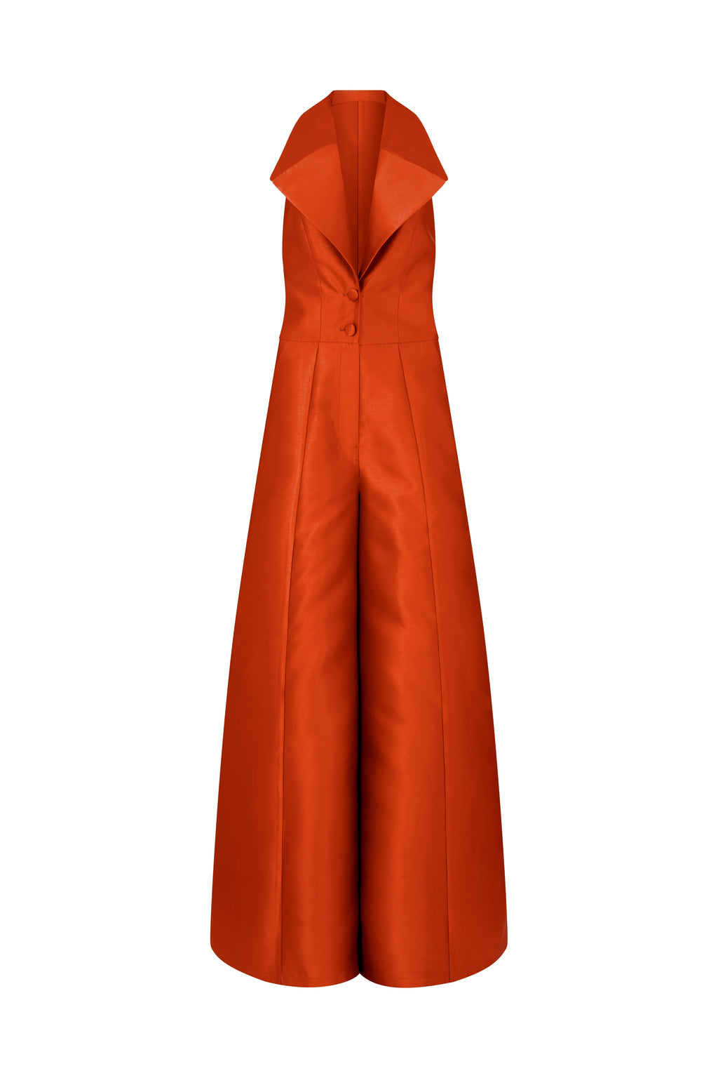 The Kemist Blackless Jumpsuit in Orange