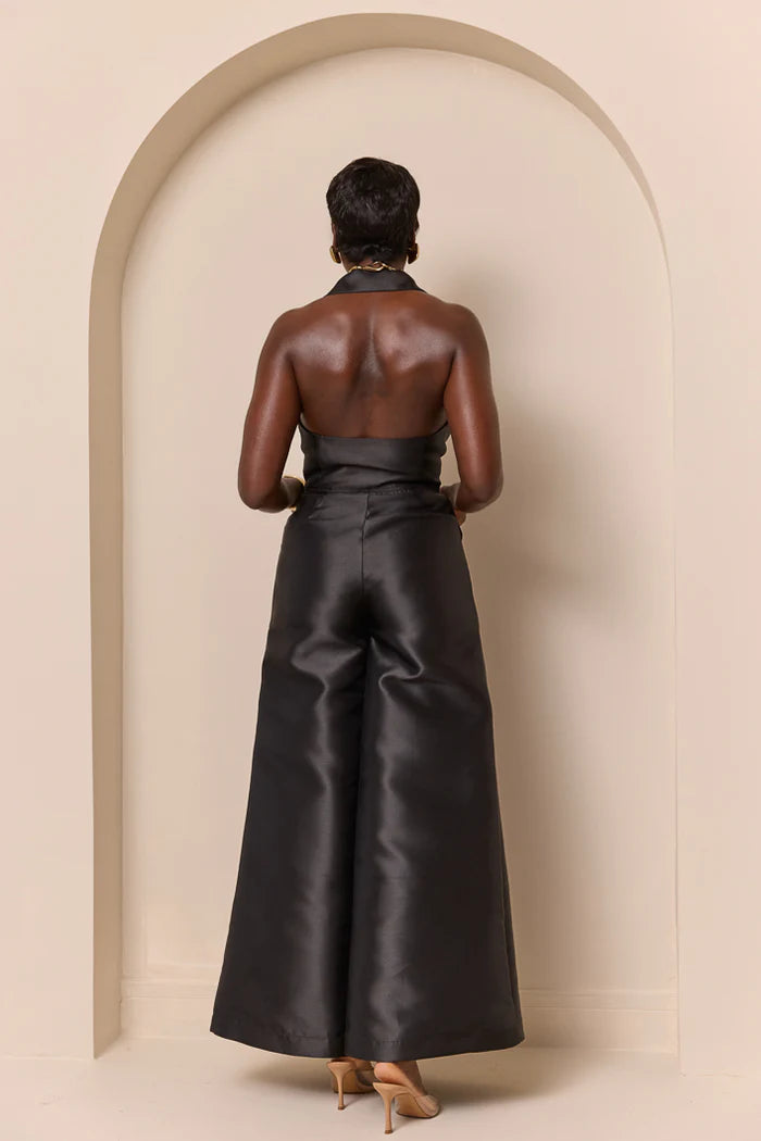 The Kemist Blackless Jumpsuit in Black