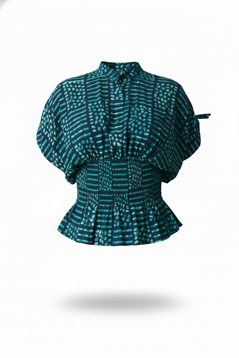 Kwelaku Jelly Smocked Blouse