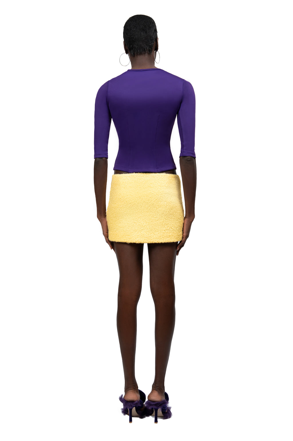 28Natelier Purple Stars Top