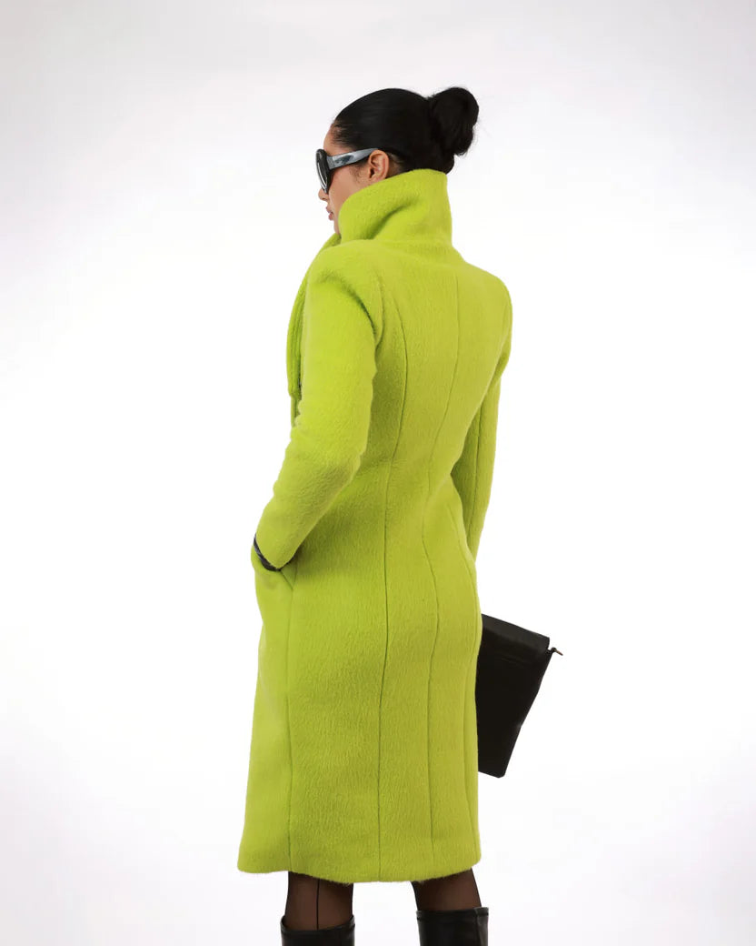 Rita Malo Acid Green Coat